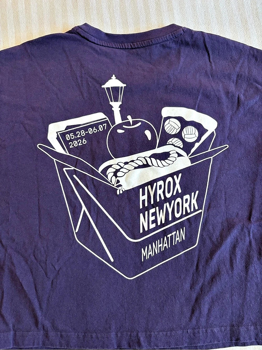 Puma NYC Hyrox Graphic Tee Size Medium